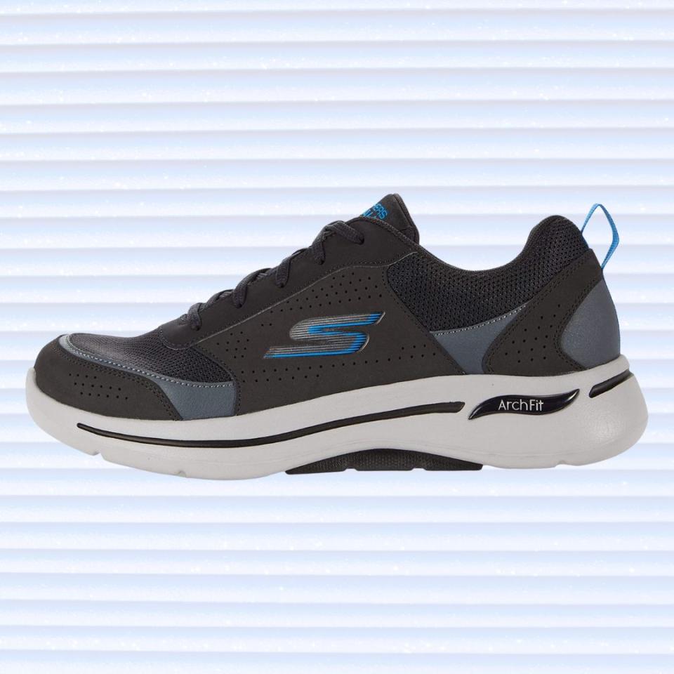 Dr. Mireille Blanchette, a board-certified podiatrist based in New Jersey, recommended this lace-up Skechers sneaker because of its comfort and the fact that it's machine washable to help prevent bacteria buildup. 