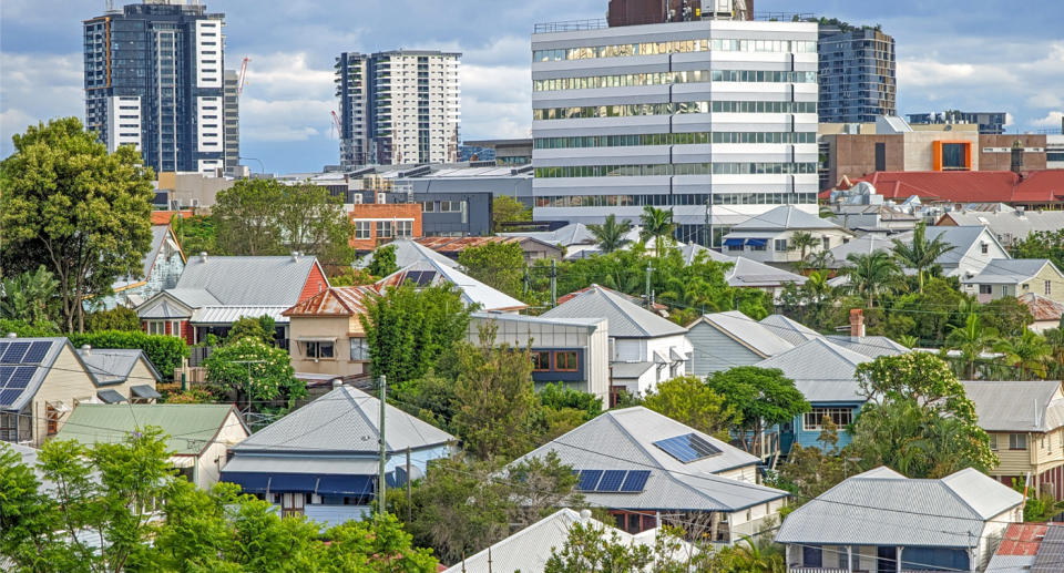 Brisbane city. 