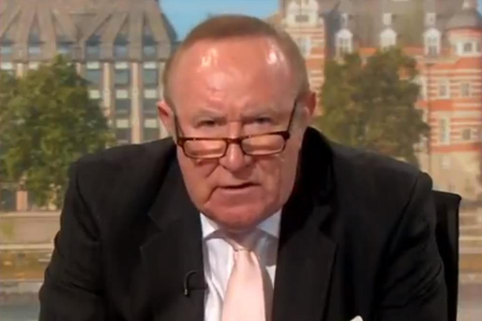 Andrew Neil will present GB News' flagship show (BBC)