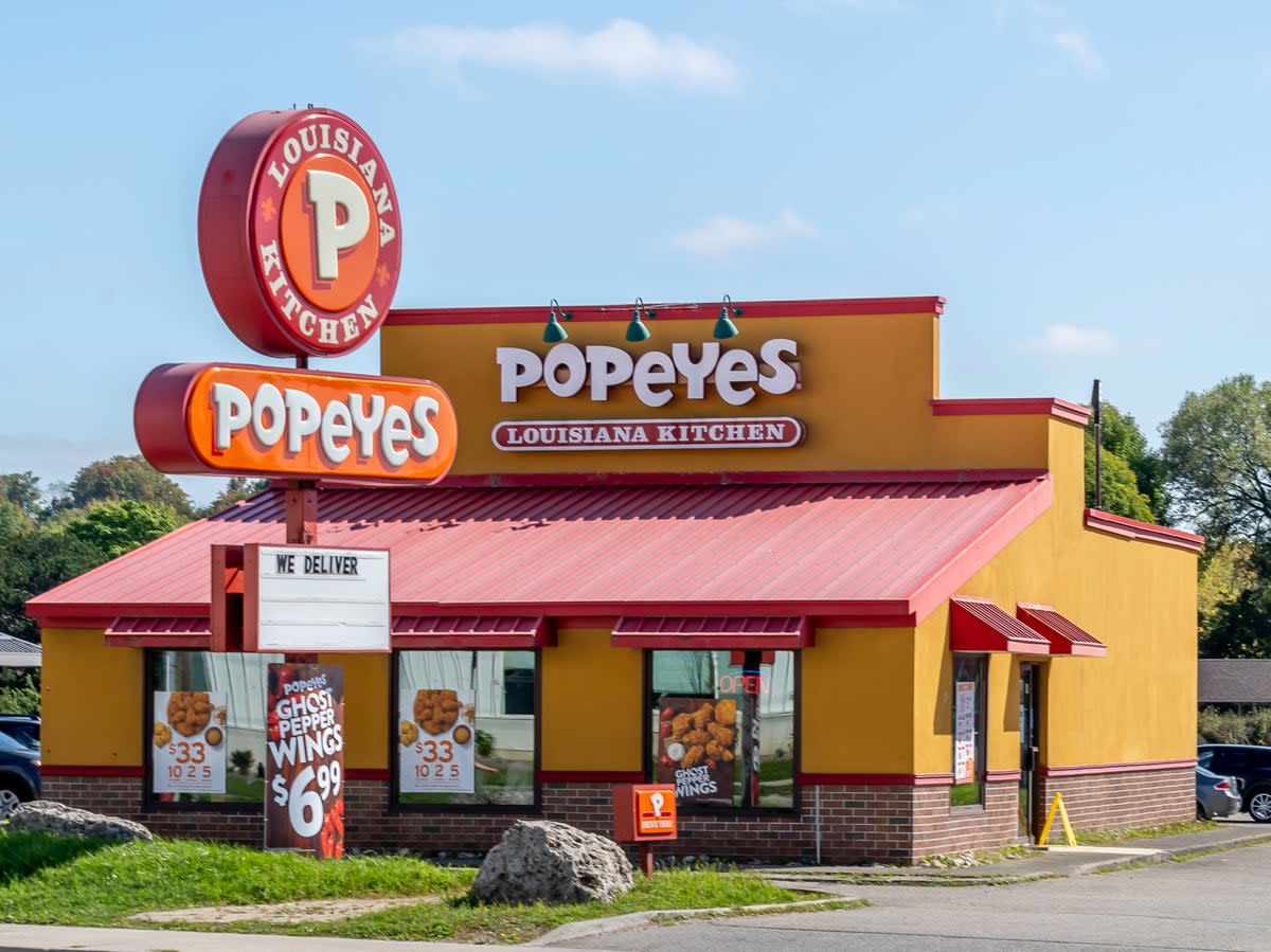 Popeyes is opening seven new restaurants across the UK  (Getty Images)