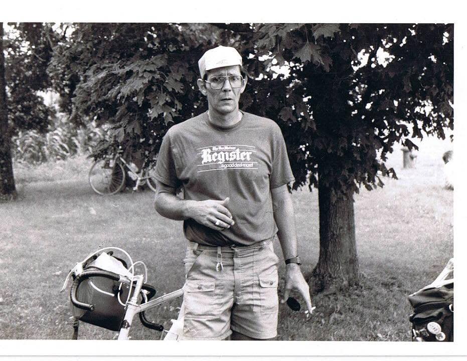 Late RAGBRAI Director Jim Green founded the Dream Team in 1997.