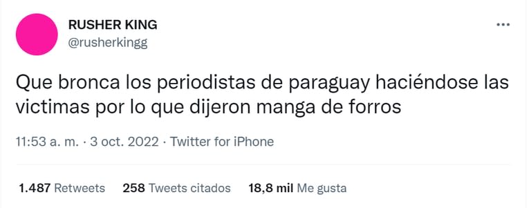 El trapero se pronunció ante los comentarios de los periodistas que criticaron a Tini.