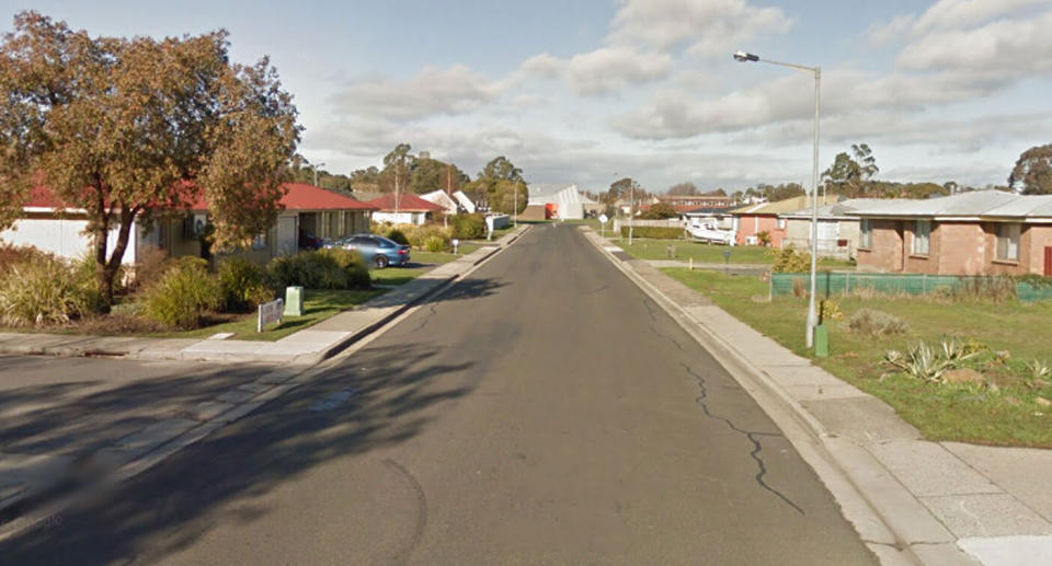 A man has died after accidentally shooting himself in the chest. He then rushed himself to his mother's home on Blyth Street, Launceston (pictured). Source: Google Maps (file pic)