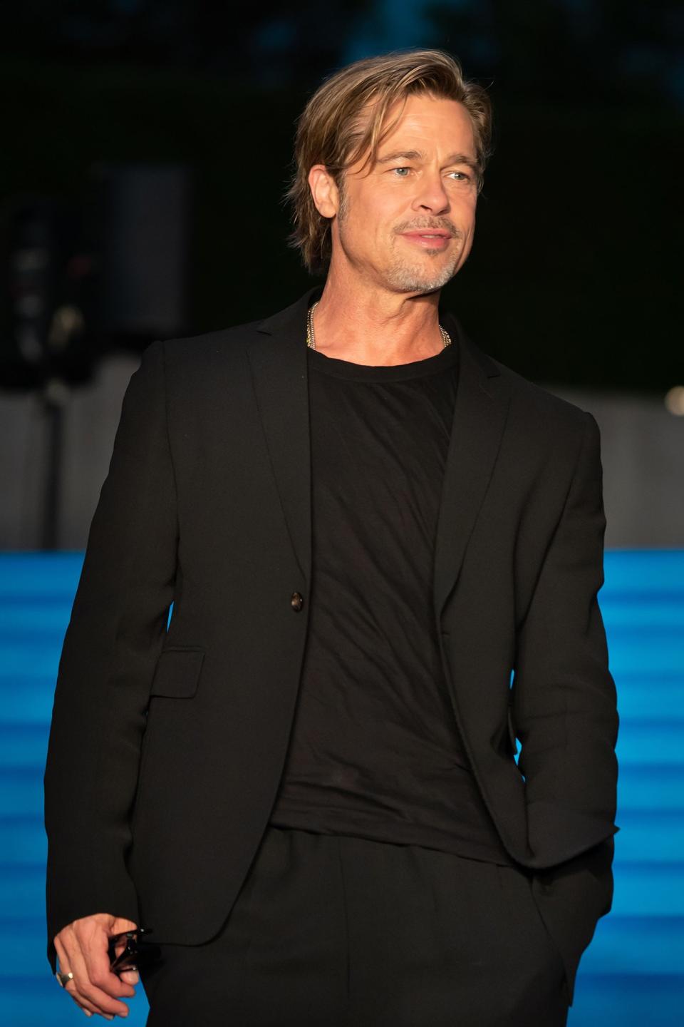 Brad Pitt arrives in Tokyo on Friday to promote his film <em>Ad Astra</em>.