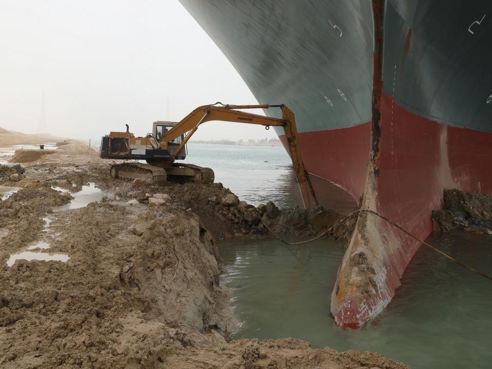 Suez canal ever given