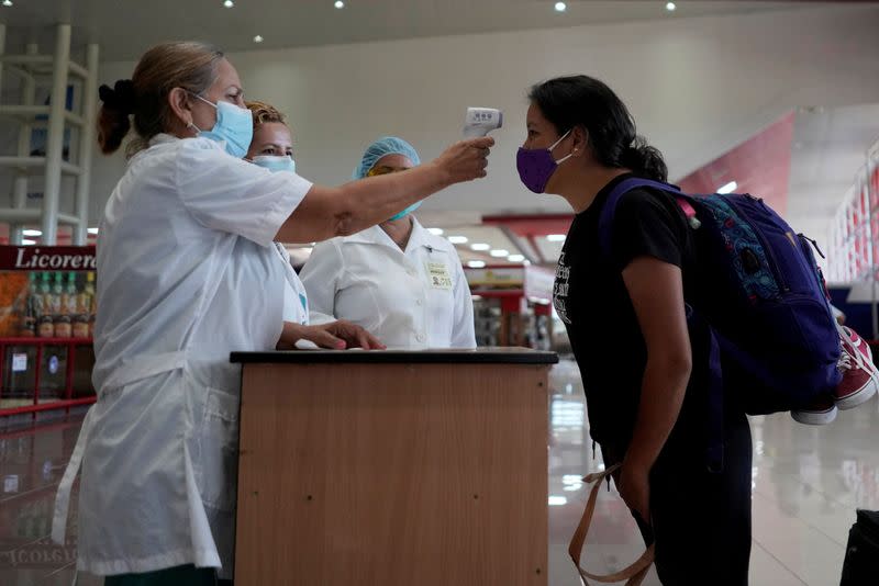 FILE PHOTO: Coronavirus disease (COVID-19) outbreak in Havana