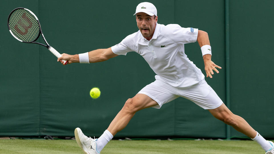 Roberto Bautista Agut praised John Millman's sportsmanship after their first round match at Wimbledon. (Photo by AELTC/Ian Walton-Pool/Getty Images)