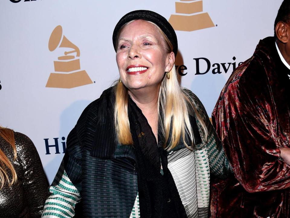 Joni Mitchell declared: If you’re over 50, however well preserved, you just don’t have the look' (Getty)