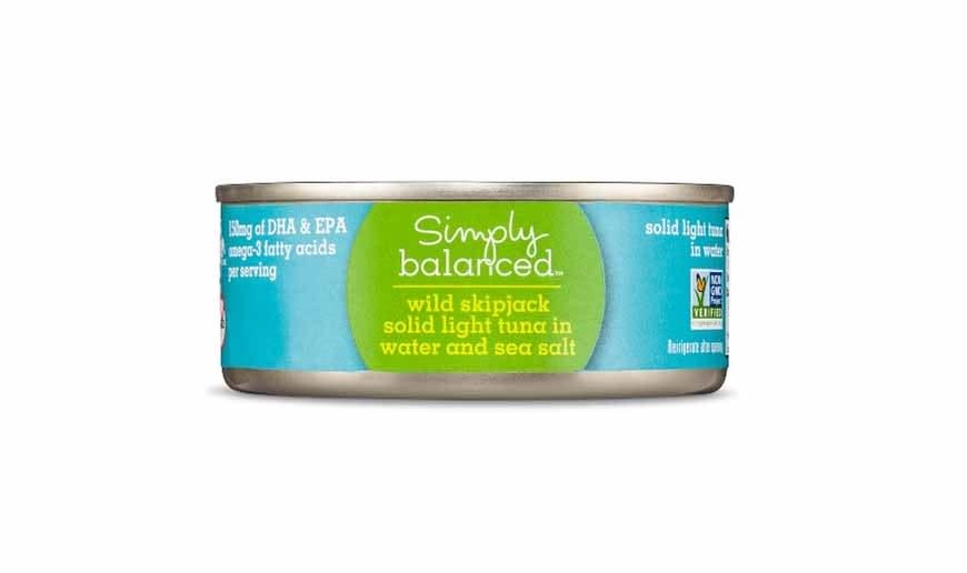 Simply Balanced Wild Skipjack Solid Light Tuna