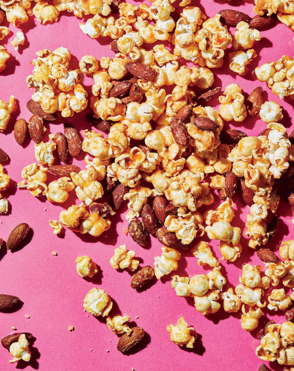 Miso-Caramel-Tamari Popcorn Mix