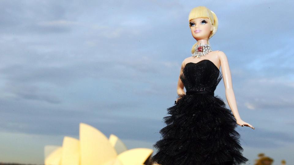 Mandatory Credit: Photo by Sergio Dionisio/EPA/Shutterstock (7609996b)The World's Most Expensive Barbie Doll Designed by Australian Jeweller Stefano Canturi Entitled Barbie by Canturi is Seen On Display During the Launch of the Barbie Basics Collection at Australian Fashion Week 2010 in Sydney Australia 04 May 2010 Barbie by Canturi is Valued in Excess of 551 700 Us Dollars and Encrusted with Australian Pink DiamondsAustralian Fashion Week - Launch of the Barbie Basics Collection - May 2010.