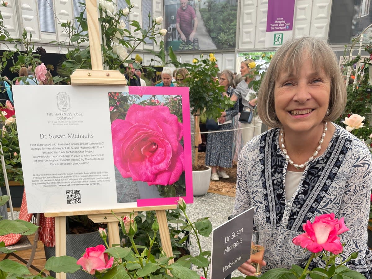 Dr Susan Michaelis launched the Moon Shot project to raise funds for further research into lobular breast cancer (Supplied)