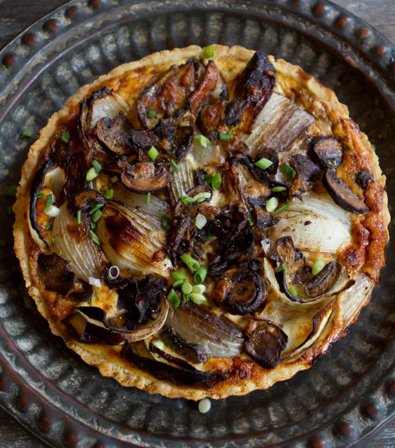 Onion and Mushroom Tart