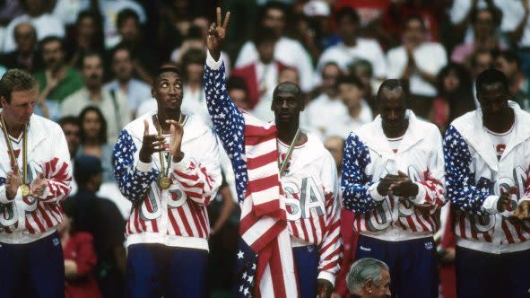 USA Men's Basketball Team vs Croatia, 1992 Summer Olympics