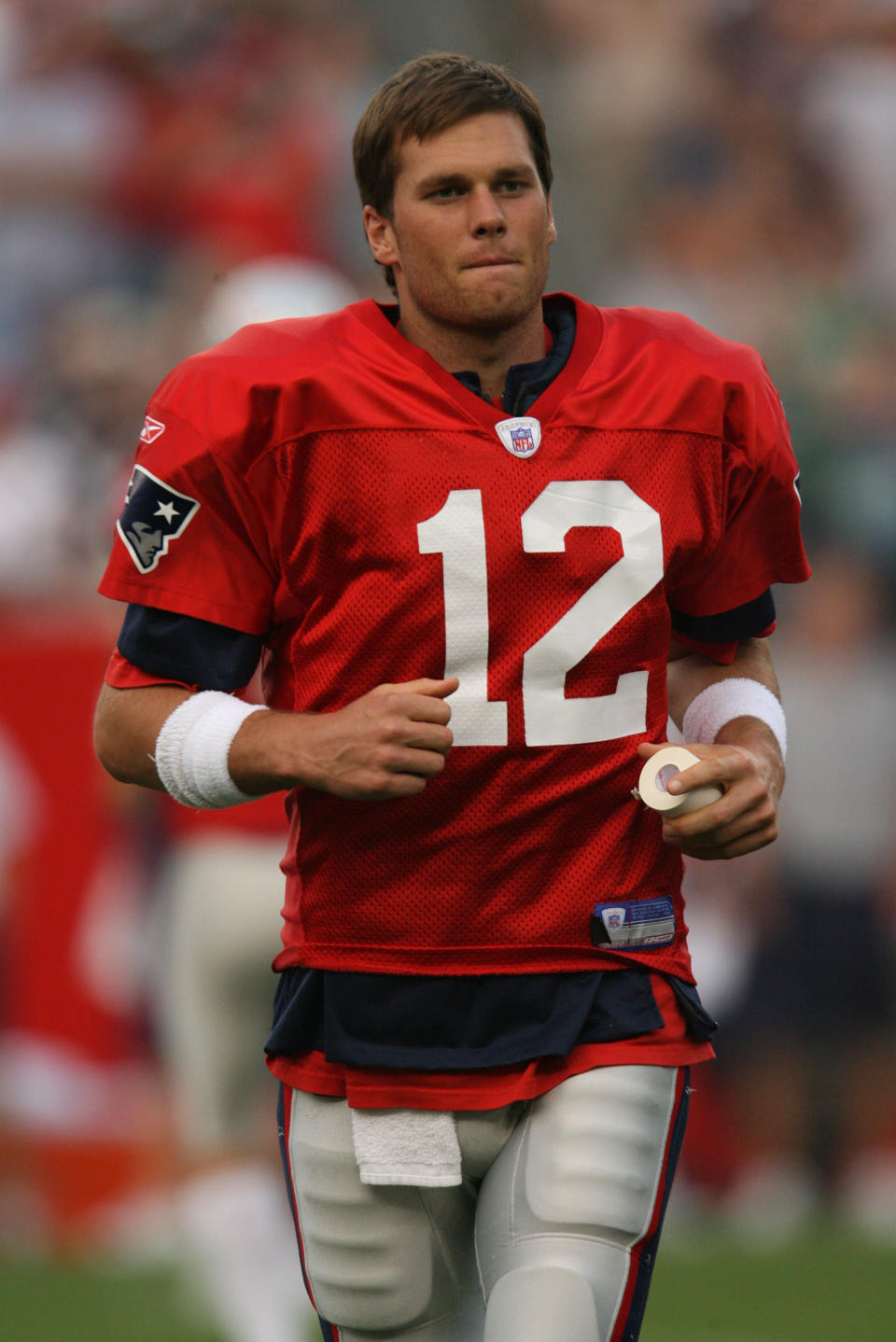 At Gillette Stadium in Foxborough, Massachusetts, in 2007.