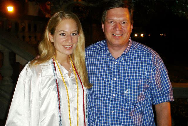 <p>Courtesy of Beth Twitty</p> Natalee Holloway with her dad, Dave Holloway