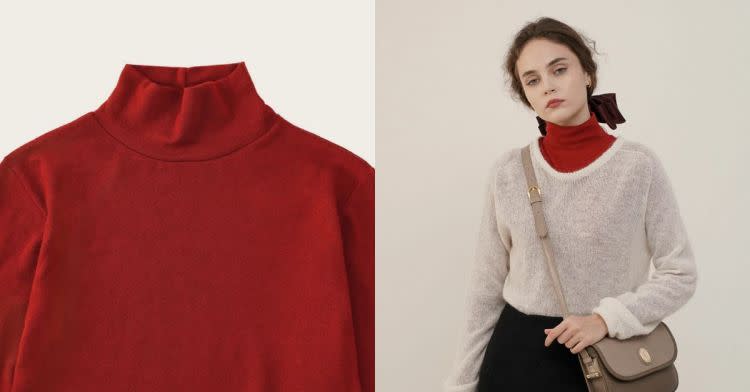 服裝品牌 WARION 新推出的這款 Carol Sweatshirt 毛衣，揉入高質感天絲與羊毛面料、柔軟親膚
