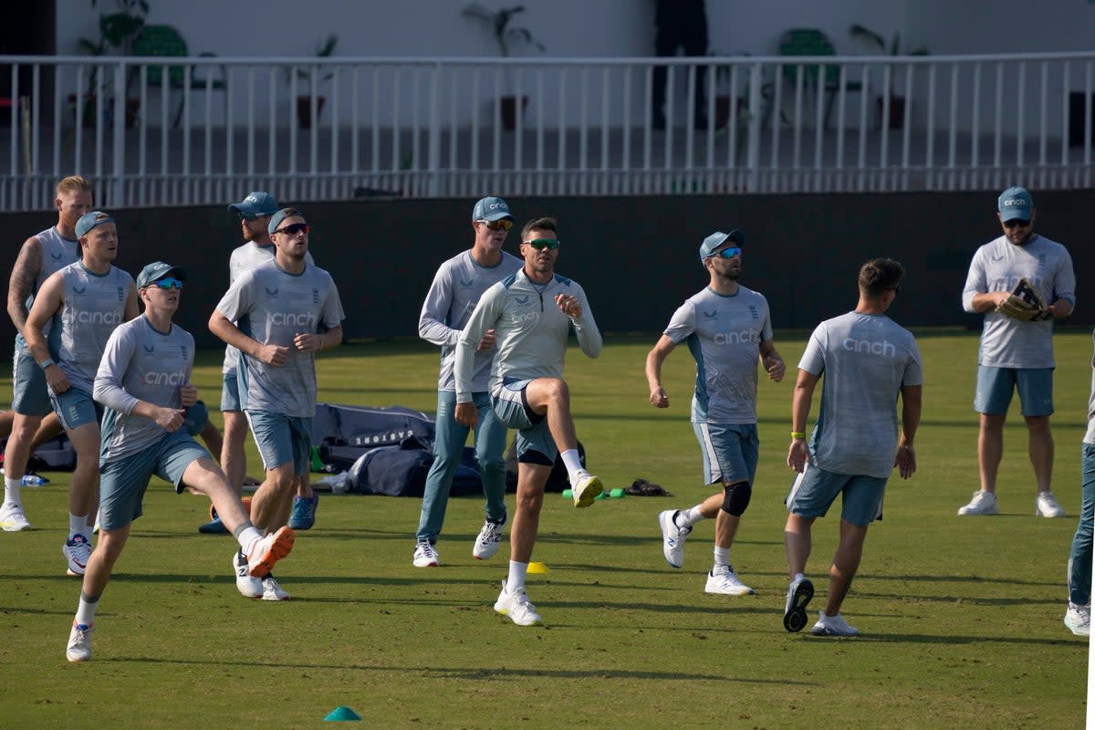 England’s first Test against Pakistan hangs in the balance due to illness in the touring party (Anjum Naveed/AP) (AP)