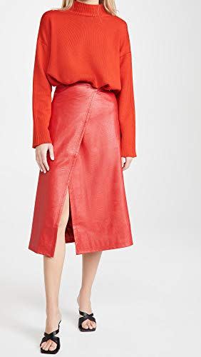 14) Simon Miller Women's Vega Skirt, Retro Red, X-Small