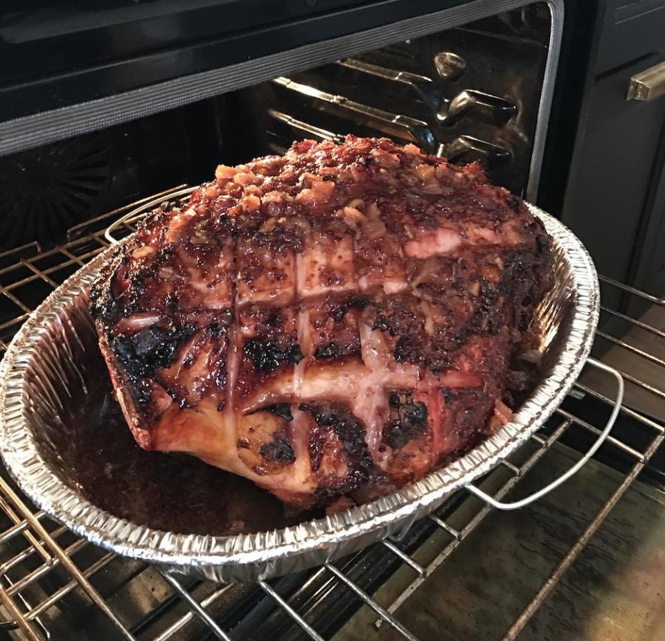 Easy Overnight Easter Ham