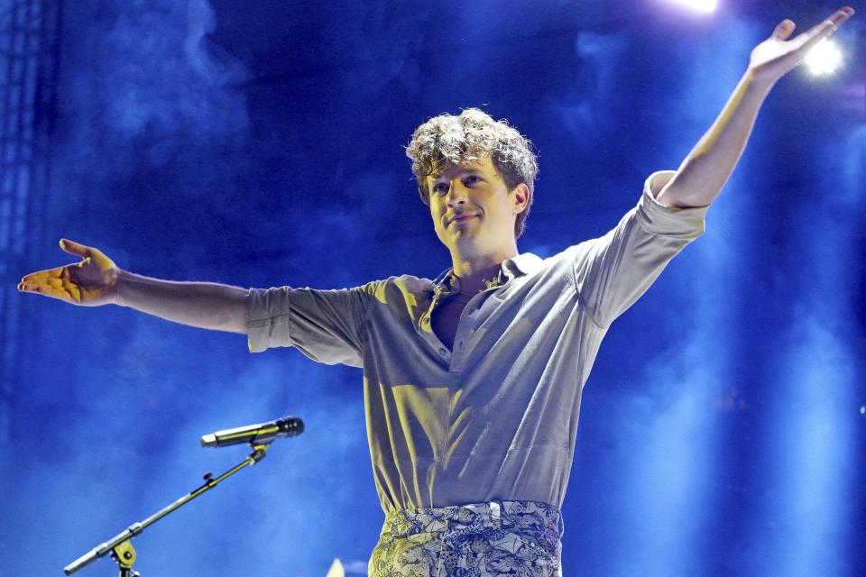 Charlie Puth performs onstage at the 2022 iHeartRadio Wango Tango at Dignity Health Sports Park on June 04, 2022 in Carson, California.