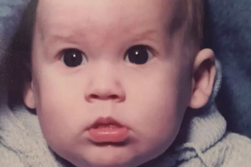 Katya shared a sweet throwback picture on her Instagram story of Neil as a baby