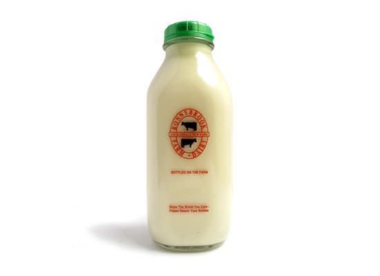 <em>Unfortunately, this is only available in the New York State area. To learn more about Ronnybrook Farm Dairy, <a href="http://www.ronnybrook.com/farm.html" target="_blank">click here</a>. For eggnogs you're more likely to find in your area, keep going through the slideshow!</em><Br>  <b>Comments:</b> "Spot-on." "Thick, almost pudding-like and the perfect vessel for adding alcohol." "Very thick with a satisfying flavor." "Classic eggnog flavor, very heavy feel to it." "Bland, but would be great with some alcohol." "Thick, and not very spiced." 