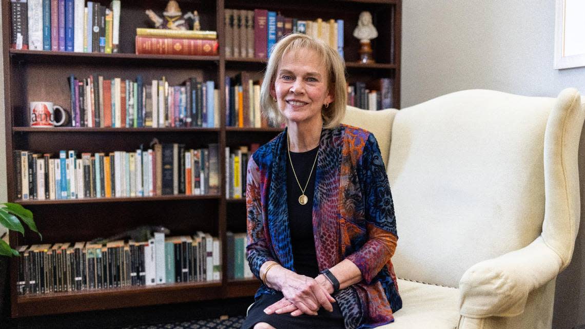 Georgetown College president Rosemary Allen, who is the first woman president of the college. October 3, 2022.