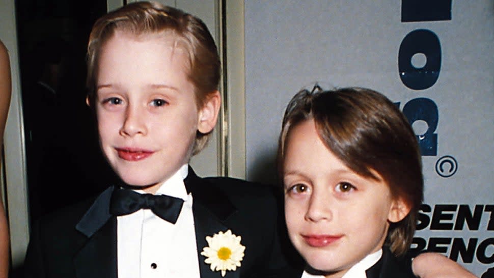 Macaulay Culkin and Kieran Culkin 