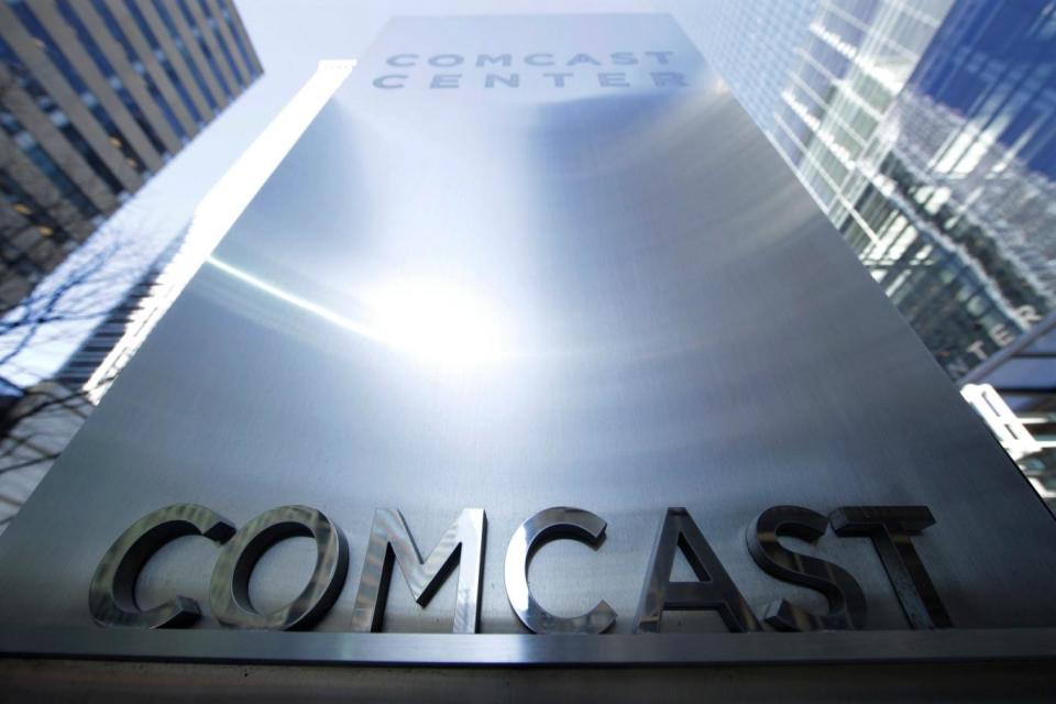 US cable giant Comcast bid £17.28 per share (AP)