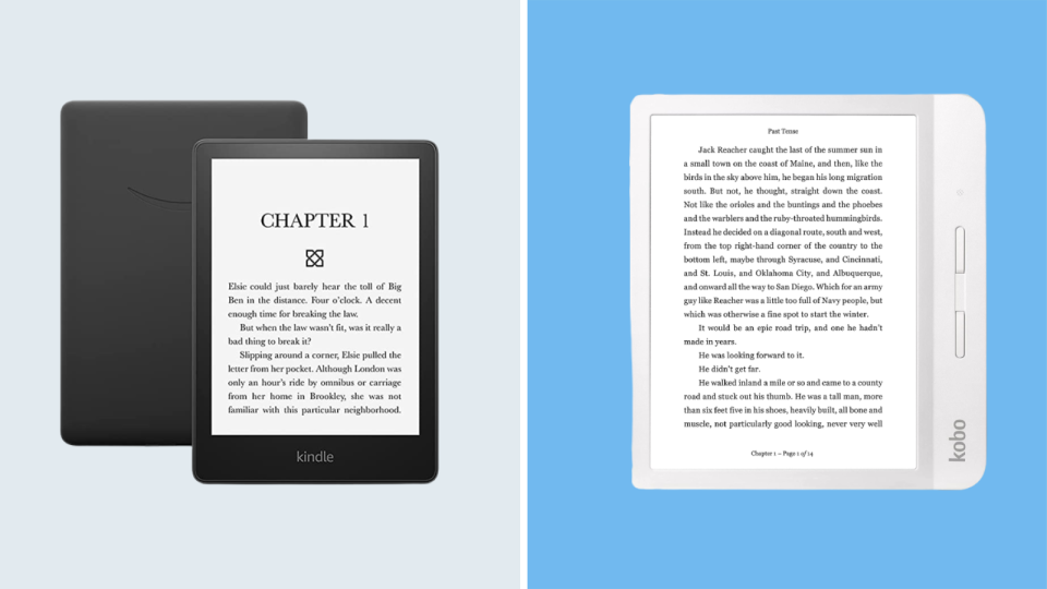 An e-Reader offers a new way to read your favorite books.