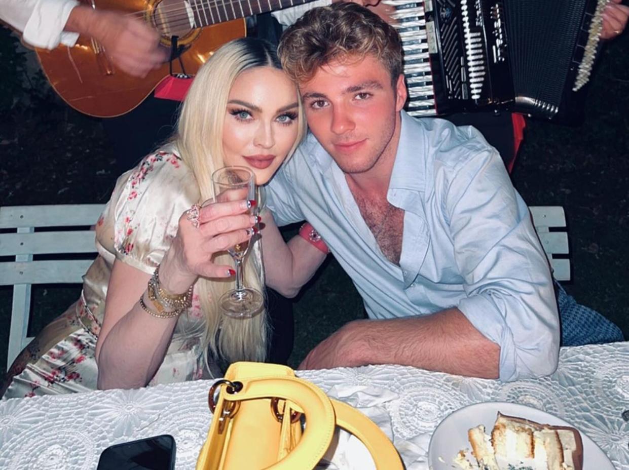 Madonna Shares Photos Celebrating Son Rocco Ritchie's 22nd Birthday with Family