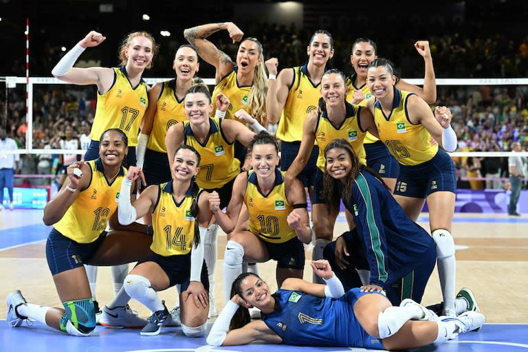 Brasil, finalista en Tokio 2020, busca su primera medalla dorada en el vóleibol femenino