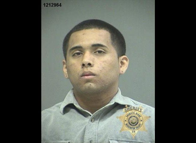 Sheriff's deputies responding to a burglary call say they found Cristian Villarreal-Castillo, a 20-year-old man, asleep on the kitchen floor of a home in Oregon.