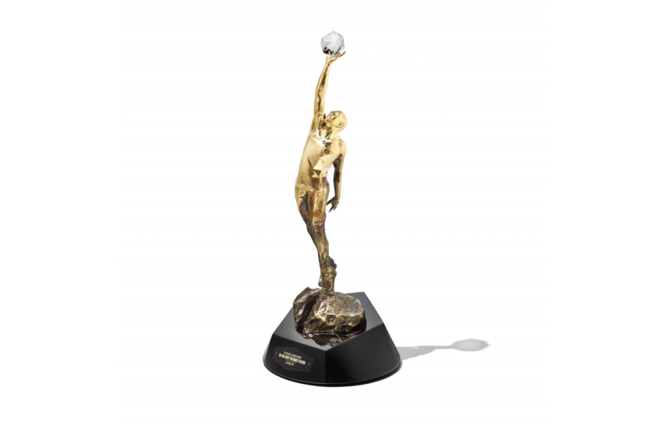 The NBA has renamed its MVP trophy after Michael Jordan. / Credit: NBA