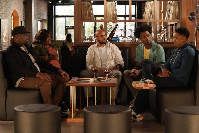 Carl Tart as Sherm, Nicole Byer as Nicky, Justin Cunningham as Wyatt, Echo Kellum as Noah, Aaron Jennings as Anthony