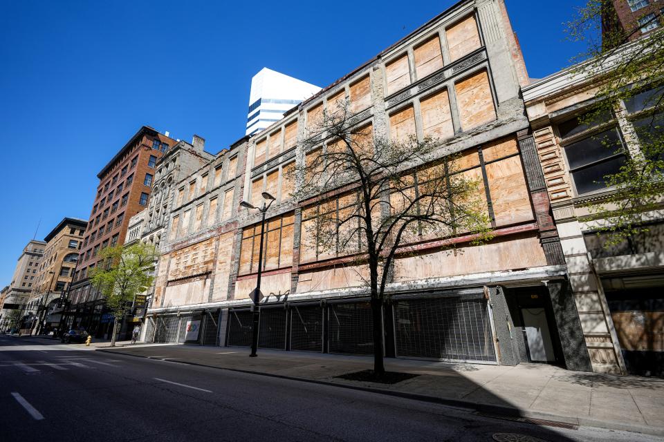 The Chong Inc. Building in downtown's northwestern pocket is slated for redevelopment as part of a mixed-use apartment complex on Race Street.