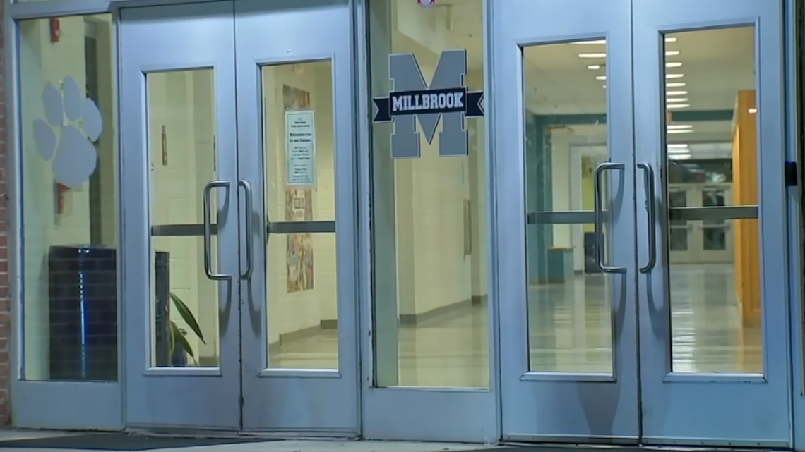 A teen was detained Thursday night after bringing an AR-15 assault rifle to a basketball game at Millbrook High School in Raleigh, NC, police said. Police said the juvenile is not a student at Millbrook High.