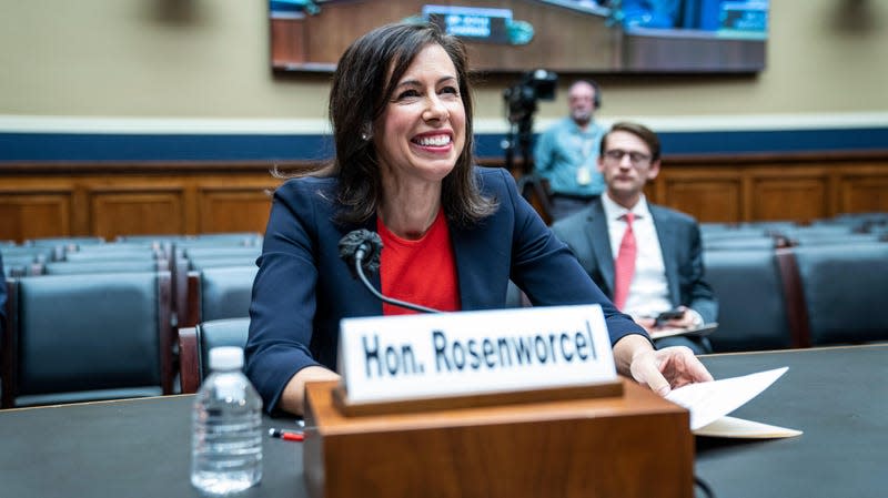 Federal Communications Commission Chairwoman Jessica Rosenworcel has a lot to smile about. - Photo: Jabin Botsford/The Washington Post via Getty Images (Getty Images)