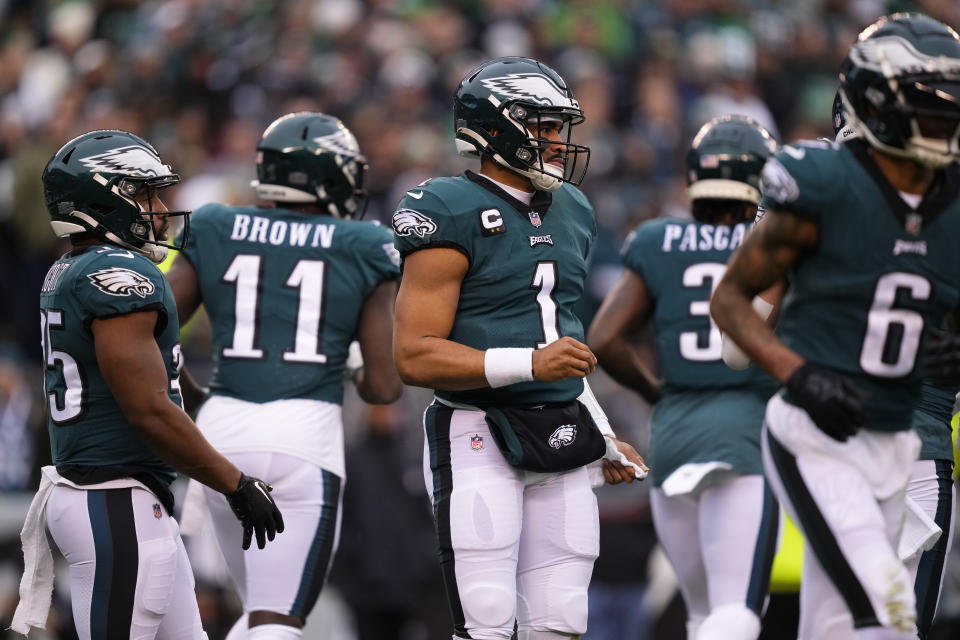 Will the Eagles win the Super Bowl on Feb. 12? (AP Photo/Matt Rourke)