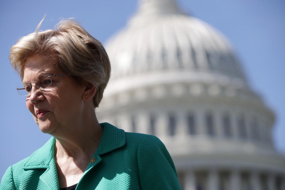 <p>Democratic senator Elizabeth Warren</p> (Getty)