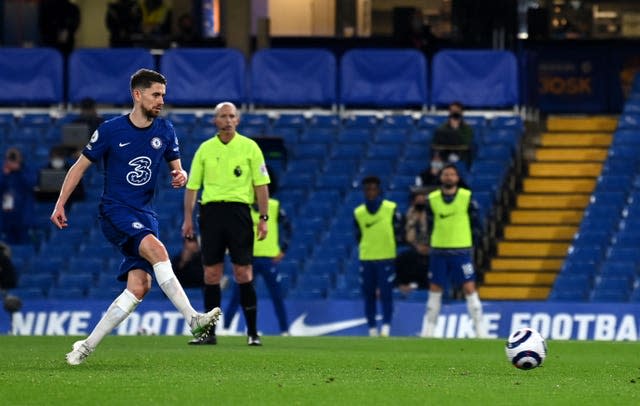 Jorginho scores Chelsea's second goal