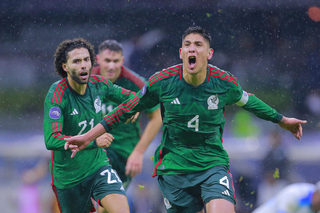 México venció a Honduras en el Azteca por penales, después de todo un drama. (Getty Images)