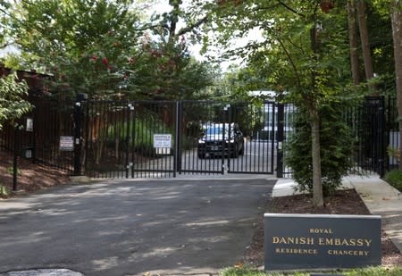 General view of the Embassy of Denmark in Washington, D.C.