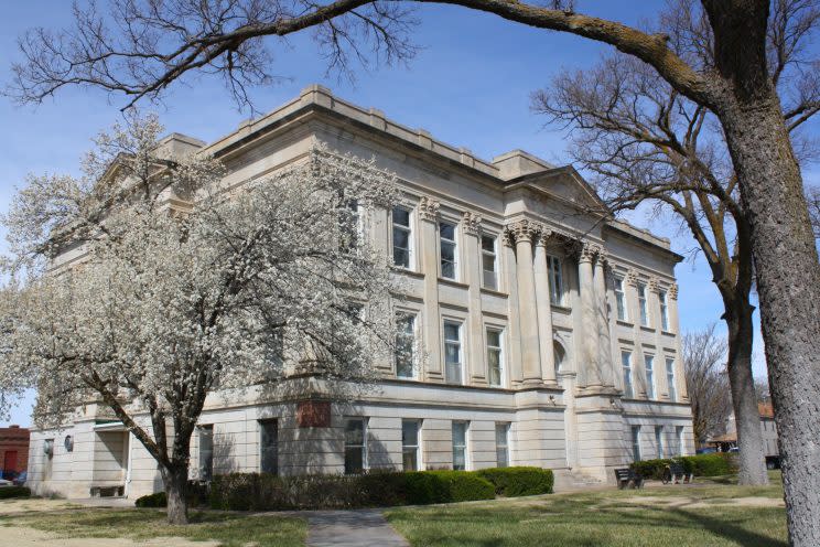 The former Saline County Courthouse, which opened in 1911, was repurposed as the Salina Senior Center after the county government moved into a new building. (Photo: Saline County Commission on Aging)