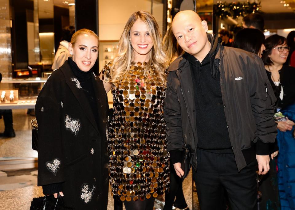 Deborah Metrick, Lili Buffett, and Jason Wu.