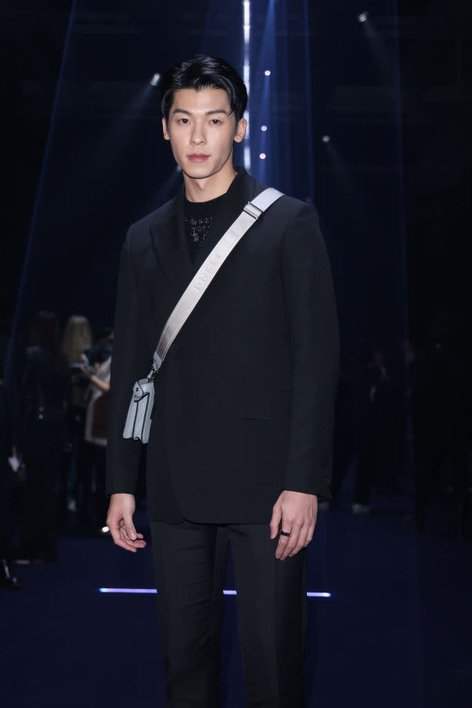 MILAN, ITALY - FEBRUARY 22: Greg Hsu attends the Fendi Fashion Show on February 22, 2023 in Milan, Italy. (Photo by Pietro S. D'Aprano/Getty Images for Fendi)