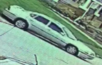 Akron police released this image of a Chevy Impala believed to be involved in a gunfight Thursday.