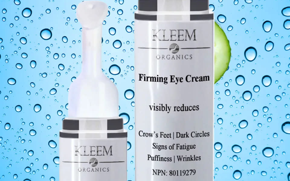 La crema para el contorno de ojos de Kleem tiene una fórmula completamente natural que ofrece resultados visibles, según miles de compradores reales en Amazon. (Foto: Amazon)