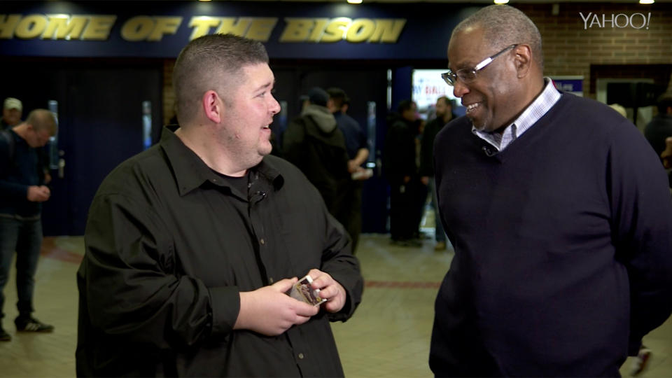 Dusty Baker has made plenty of relationships with players throughout his years in the game. (Yahoo Sports)